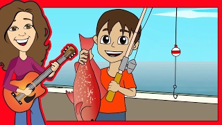 Children's Music  A Fisherman's Life For Me | How to Fish Kids Rhymes | Patty Shukla