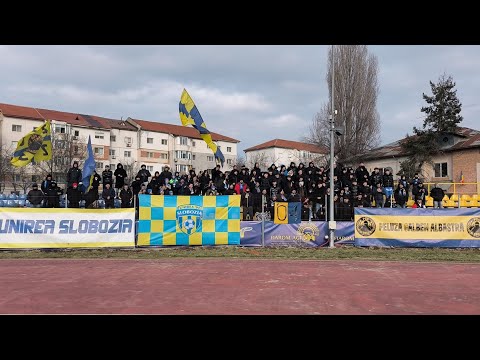 #ULTRAS PELUZA GALBEN ALBASTRA SLOBOZIA | UNIREA 04 SLOBOZIA - AFC HERMANNSTADT SIBIU | SUPERLIGA