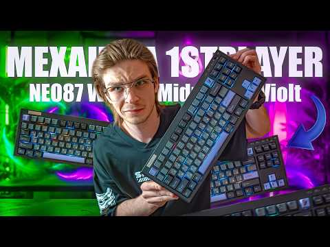 Клавіатура бездротова 1stPlayer NEO87 Wireless Midnight Violet (NEO87-MV-TLD)