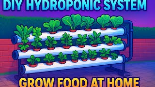 “Grow 10x Faster at Home! 😲 Beginner-Friendly Hydroponic System”