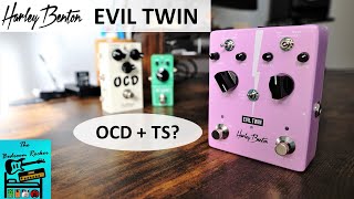 Video thumbnail for Harley Benton Evil Twin - Fulltone OCD + Tube Screamer in a double pedal! by The Bedroom Rocker