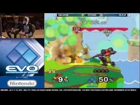 Plup with the SICK Samus combos Vs. Leffen - EVO 2015