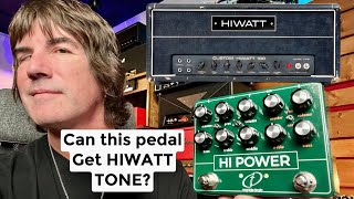Video thumbnail for CAN THIS PEDAL GET HIWATT TONE? Crazy Tube Circuits HI POWER by Pete Thorn