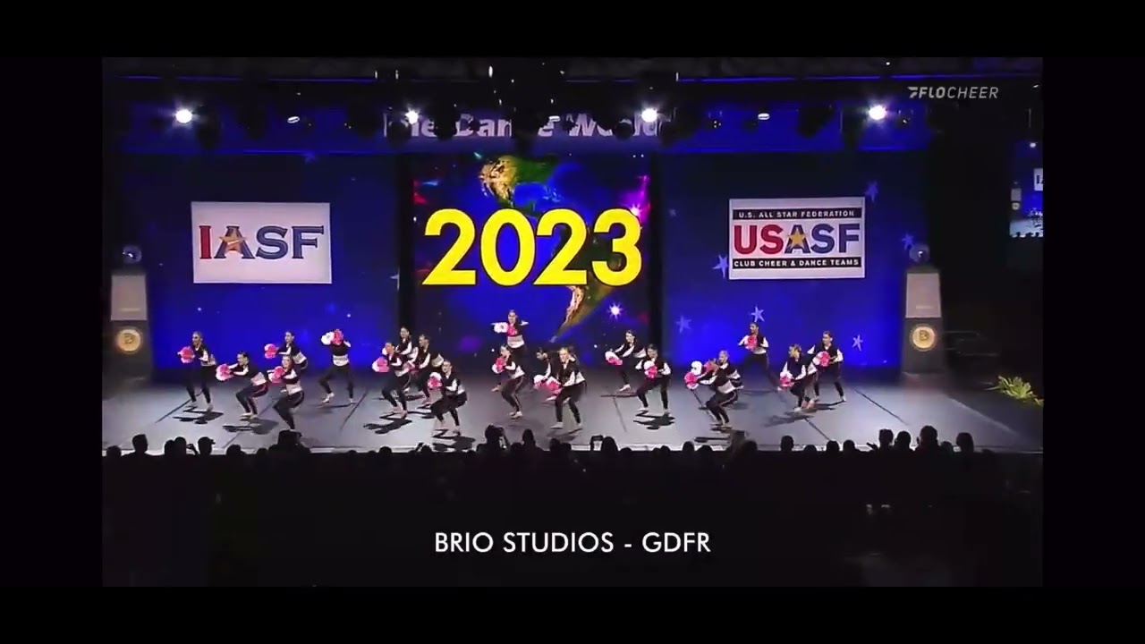 Jackie Consiglio - USASF 2023 Competition Pom Routine | Brio Studios