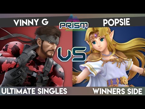 PRISM 191 - Vinny G (Snake/Joker) vs. Popsie (Zelda) - Winners Side - Smash Ultimate Singles