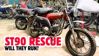 Can We Wake Up These Old Honda ST90 Trail Bikes?