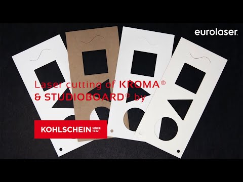 Laserschneiden von KROMA® & STUDIOBOARD® - Kartonagen von KOHLSCHEIN