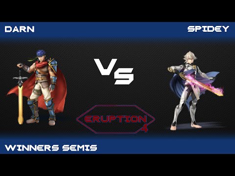 Eruption 4 Smash 4 - DARN(Ike) vs Spidey(Corrin) - Winners Semis