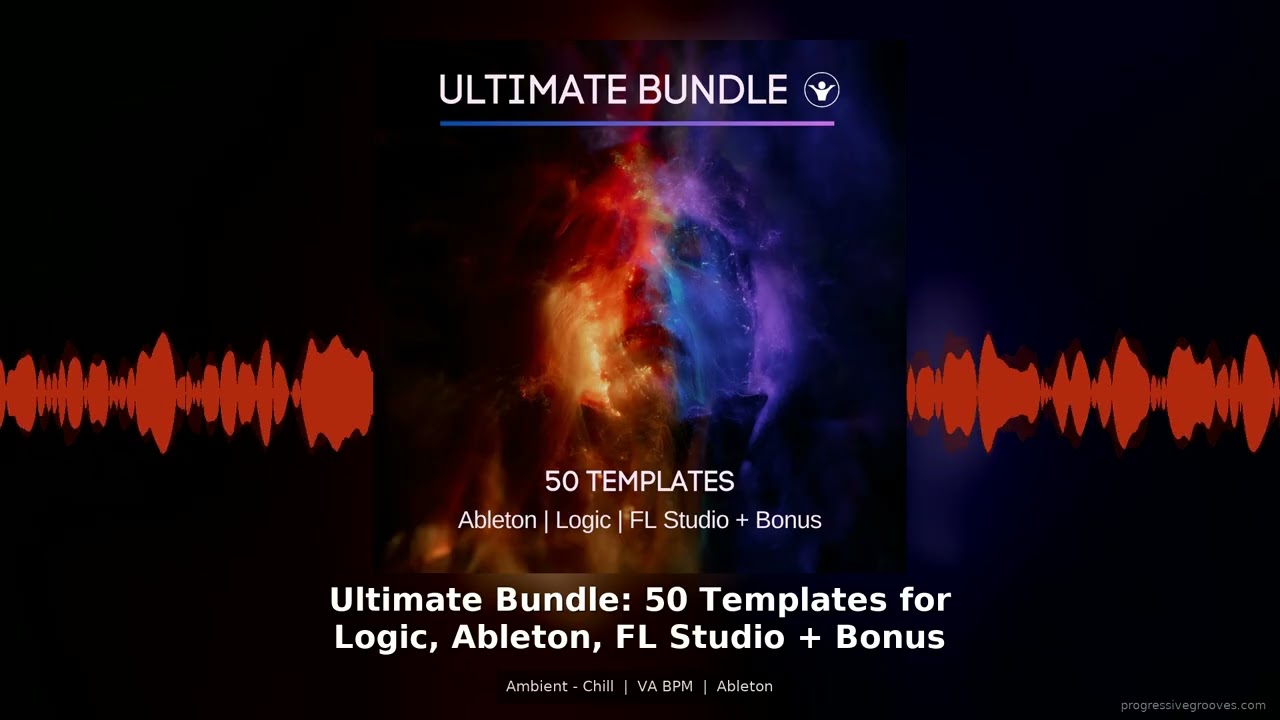 Free Ambient Chill Ableton Template + 50 Project Files Bundle