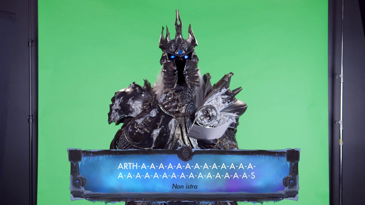 Il Lich King Legge I Messaggi Dei Suoi Fans