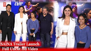 SAINA Trailer Launch With Parineeti Chopra, Amole Gupte, Eshan Naqvi & Naishaa Full Uncut Hd Video video