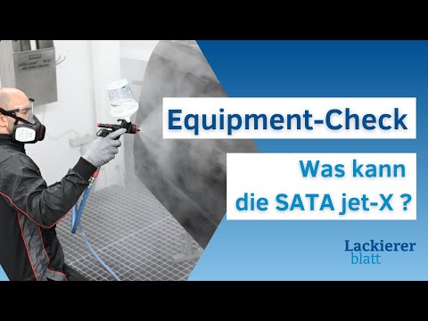 Equipment aus der Nähe: Die SATA jet-X