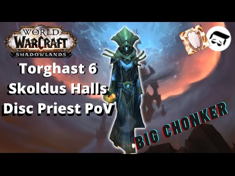 HEALING TO THE TOP | Torghast Skoldus Halls 6 | Disc Priest PoV