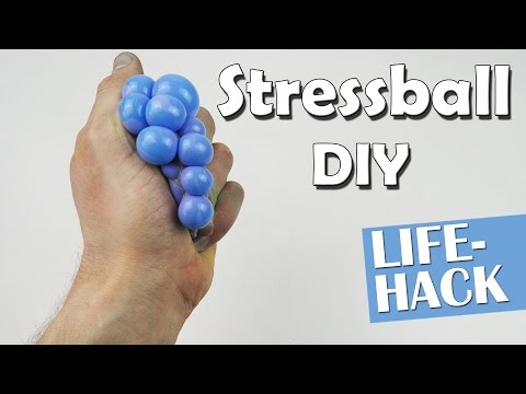 Selbstgemachter Anti-Stressball - Ideal zur Entspannung im Büro