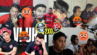 REAÇÕES DOS TORCEDORES DO VITÓRIA REVOLTADOS COM DERROTA DE 2 A 0 PRO GRÊMIO - BRASILEIRÃO 2026