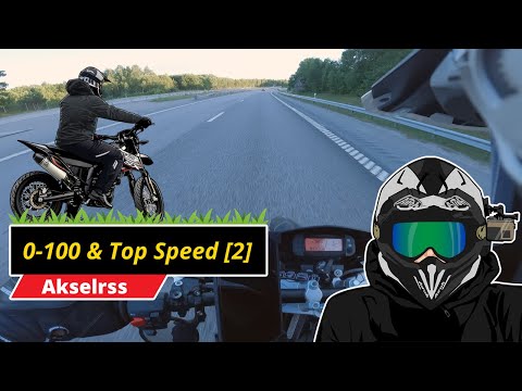 Aprilia SX125 2020 4-stroke 0-100 & Top Speed [2]