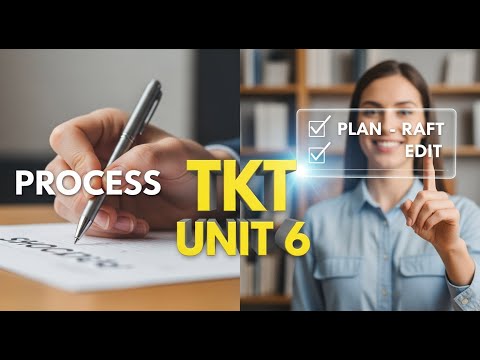 Tkt Module 1 Unit 6 Writing Skills Process Writing Explained