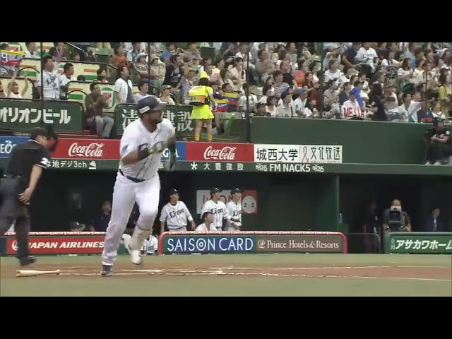 【6回裏】ライオンズ・メヒアがおかわり!! バックスクリーンへ同点の一発!! 2015/9/23 L-Bs