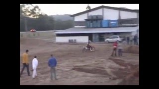 preview picture of video 'Supercross em Gaspar Teste da pista'