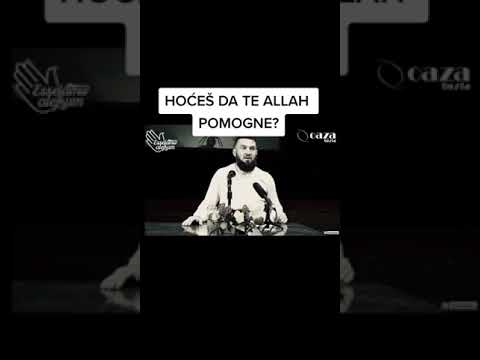 Hoćeš da ti Allah pomogne - prof. Almir Kapić