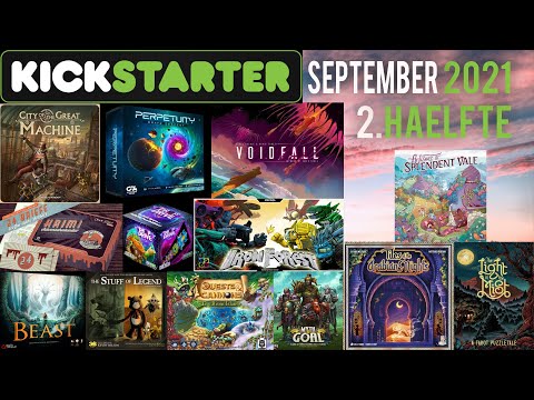 Brettspiele auf Kickstarter und Gamefound im September (2.Hälfte)!