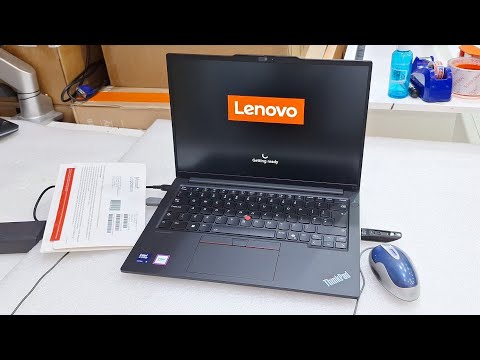 Thinkpad E14 Gen6 (DOS) Unboxing and Windows installation