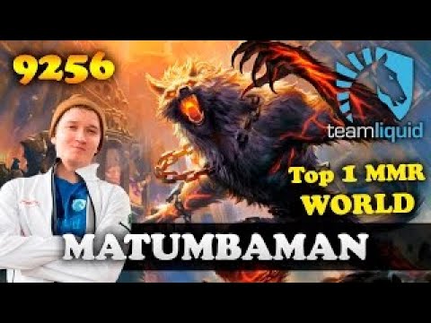 MATUMBAMAN Lycan TOP 1 | 9256 MMR Dota 2