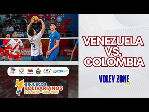 FINAL MASCULINA VENEZUELA VS COLOMBIA  || XX JUEGOS BOLIVARIANOS AYACUCHO LIMA 2025