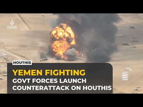 Yemen fighting escalates as gov’t forces launch air strikes on Houthi targets