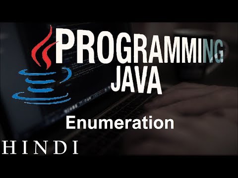 Java Tutorials 32 Enumeration हिन्दी
