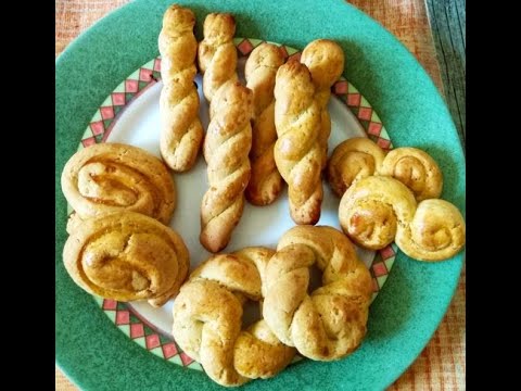 Traditional Greek Easter cookies