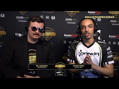 Injustice 2 Pro Series: Combo Breaker 2018 (Top 48)  Tekken Master, SonicFox, BioHazard, Slayer