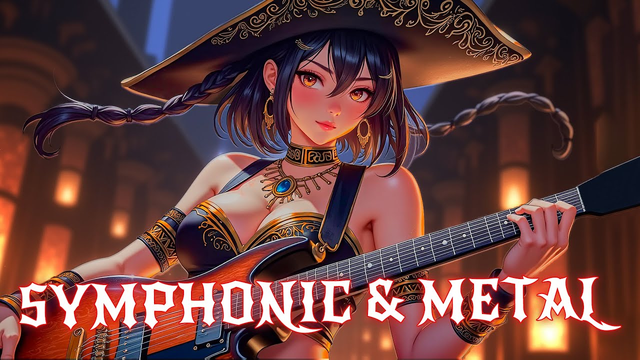SYMPHONIC METAL 🔥 Violin🎻 Guitar🎸 Boost Energy for Workouts & Gaming | Powerful Melodies for Focus