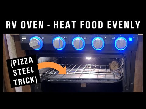 Furrion RV Oven - Preventing Burned Food with Pizza Steel