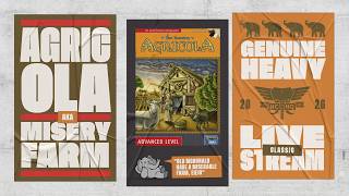 Agricola (revisited) - 4p Overview, Play-through & Discussion by Heavy Cardboard