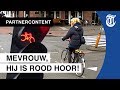 Trucker schrikt: ‘Bijna een fietser plat!’