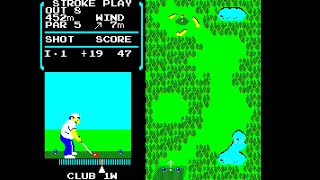 Sharp X1 Game: Nintendo Golf (1984)