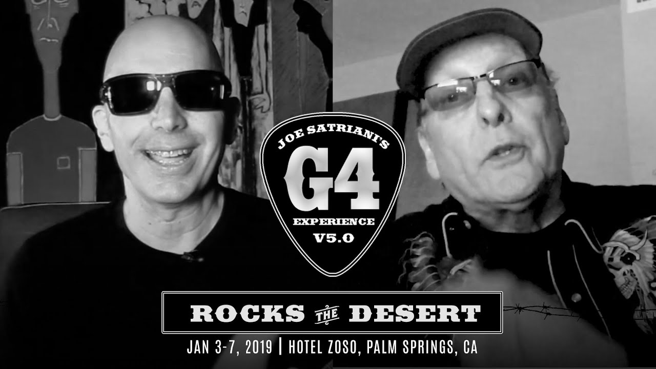 Joe Satriani and Rick Nielsen for G4 Experience 2019! - YouTube