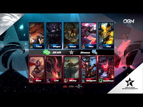 AFS vs JAG Game 2 Highlights - AFREECA FREECS vs JIN AIR GREENWINGS - LCK Week 2 - SPRING 2016