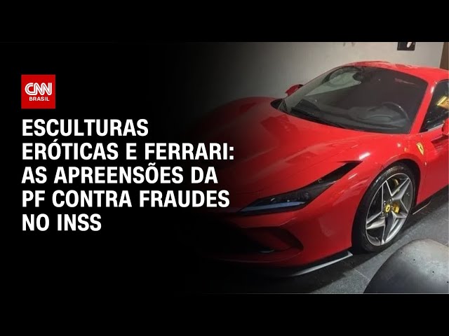 Veja as apreensões da PF contra fraudes no INSS | LIVE CNN