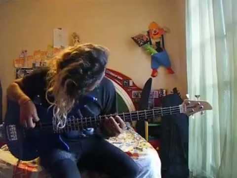 pestilence - chemo therapy bass cover video thumbnail