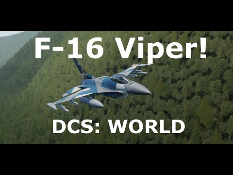 F16 first solo flight!