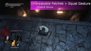 DARK SOULS III | How to get Unbreakable Patches and Gesture