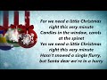 Johnny Mathis - We Need A Little Christmas (Lyrics)