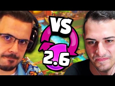 GRAX vs CICCIO con DECK 2.6 DOMATORE! - Clash Royale