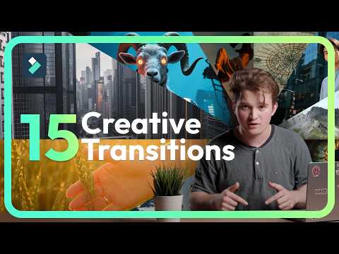 15 Must-Try Transitions in Filmora 🎞️ | From Cinematic to Pro-Level Edits