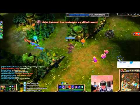 Dyrus: Malphite Solo Top (ranked)