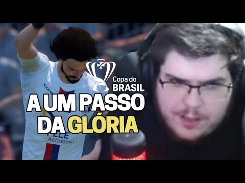 BRAGANTINO X RESENDE - FINAL DA COPA DO BRASIL (JOGO 1) | MODO CARREIRA | Cortes do Casimito
