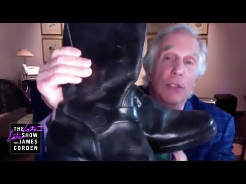 亨利-溫克勒擁有不可思議的快樂時光項目 (Henry Winkler Has Incredible Happy Days Items)