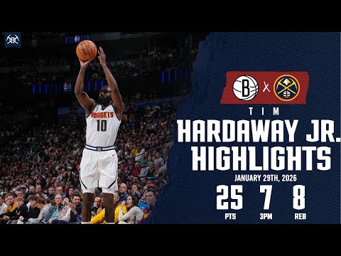 Tim Hardaway Jr. ON FIRE FROM DEEP vs. BKN 📺 | 1/29/26